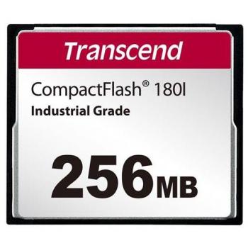 Transcend CF‑180 – 256 Mo, CompactFlash Flash Card