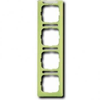 NSKA‑212 Frame, 4‑Gang, Cream White
