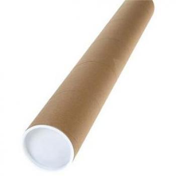 Porta Desenhos Tubo Cartão 750mm Diâmetro 100mm (1 Unidade)