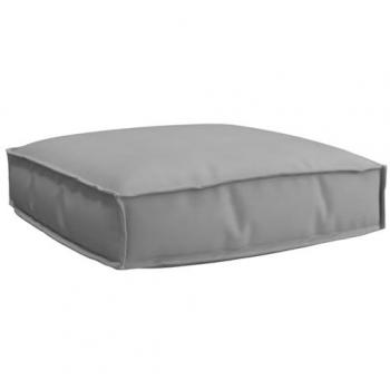 Gray Oxford Fabric Pallet Seat Pad, 60 cm × 60 cm × 12 cm