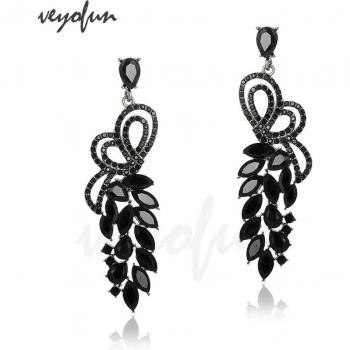 Veyofun Women's Butterfly Hollow Earrings