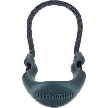 Maxpedition Grey Luggage Tag Zipper Pulls