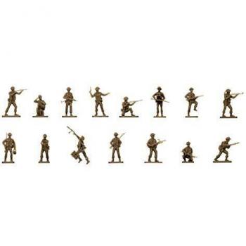 Airfix WWII British Infantry Figures 1/76 Scale