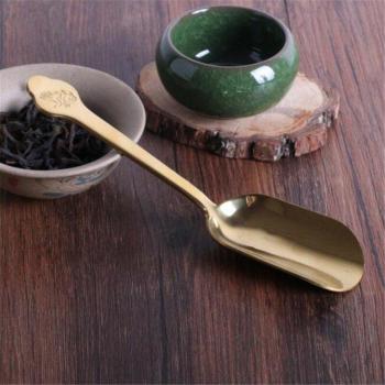 Copper Color Small Tea Spoon