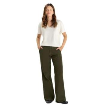 Le Temps des Cerises Damenhosen – Tahis Velvet (Grün 26)