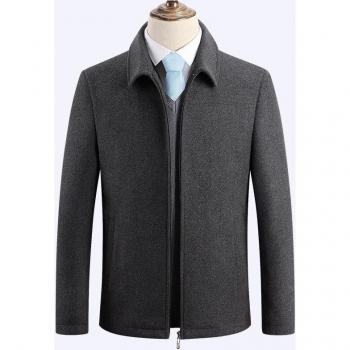 Men's Casual Wool Windbreaker
