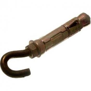 Lot of 50 YZP Shield Hook Bolts – M6 & M10, 55 mm Shielded Length