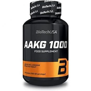 Biotech USA AAKG 1000mg 100-Tablet Pre-Workout Nitro Booster