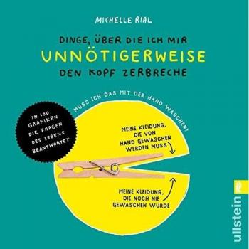 Michelle Rial Dinge, Über Die Ich Mir Unnötigerweise Den Kopf Zerbreche: In 100 Grafiken Die Fragen Des Lebens Beantwortet