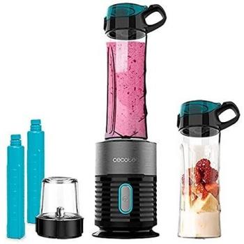 Cecotec Mixeur Bol Power Titanium 650W Fresh&Go Noir