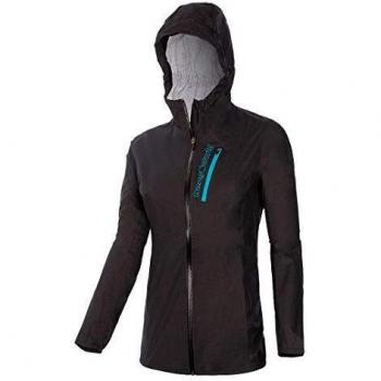 Chaqueta de mujer Trangoworld ARDISA en negro y azul turquesa