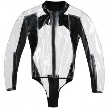 Racing D1 Rainbody Transparente Negro con Talla XXL
