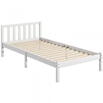 Cadre de lit enfant/adulte HOMCOM 90×190 cm – sommier à lattes
