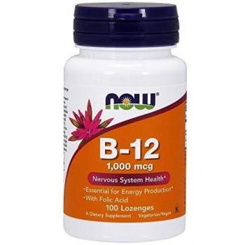 NOW FOODS Vitamin B‑12 1,000 mcg Chewables – 100 Pieces
