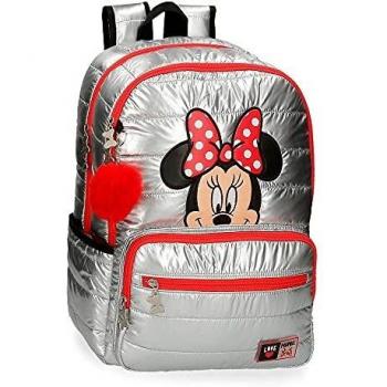 Mochila Escolar Minnie con Diseño de Moño 23,94L