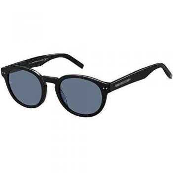 Unisex Sunglasses in Black (Size: 50 MM), Style TH 1713 by Tommy Hilfiger
