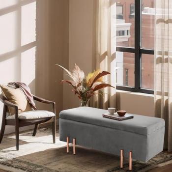 Dals Banco de Almacén Gris 118×40×42