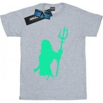 Damen Baumwoll-T-Shirt Aquaman Design