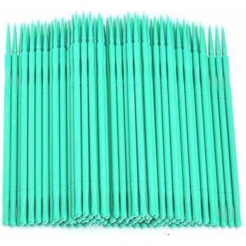 100 Pcs Micro Brush Cosmetic Applicators