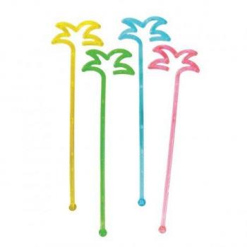 Coperchi per Bevande Tropicali in Plastica e Cartoncino