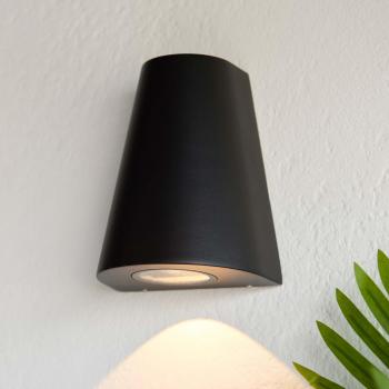 Helm Modern Outdoor Integrated LED Down Wall Light