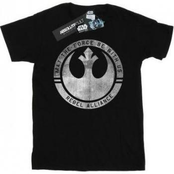 Rogue One May the Force Be With Us – T-Shirt Uomo Nero XXL, Stampa Disney