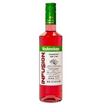 Infusion of Cranberry and Lime Vodka by Moskovskaya