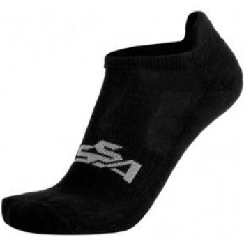 Invisible Biker Socks for Men Black Size 39-42