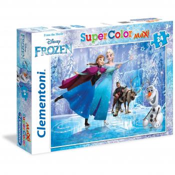 SuperColor Frozen 24‑puzzle Clementoni
