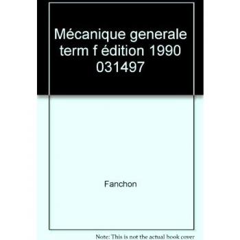 Mecanique Term.F