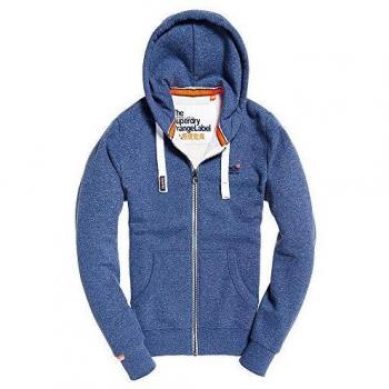 Suéter para Hombre Superdry M20002APF5, Azul (Maritime Grit), Talla L