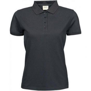 Polo Tee Jays Femme 2XL Gris 100% Coton