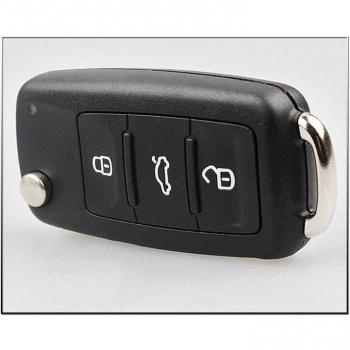 Couvercle télécommande 3 boutons – Remplaçable pour VW Tiguan Golf Passat Bora