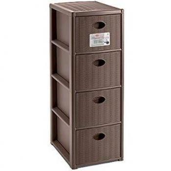 Cassettiera salvaspazio 4C Slim Stefanplast