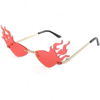 Ola Fuego Llama Gafas