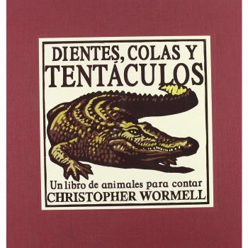 Dientes, colas y tentáculos, un libro de animales para contar (Tela).