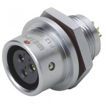 SF1212/S7 Femelle circulaire 12,7 mm – 125 V/AC, 5 A, IP67 push‑pull