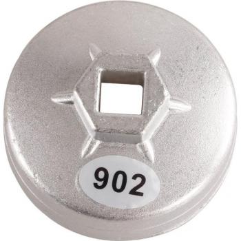 Llave de filtro de aceite de aluminio para Mercedes Benz 74mm 14 flautas