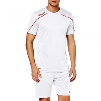 Kempa Herren Stream 22 Kurzarm Trikot, weiß/Rot, XXXL