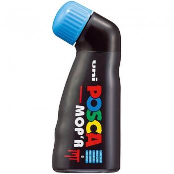 Marqueur POSCA MOP'R Bleu Clair à Pointe Ronde XXL pour Tous Supports de 3 à 19mm