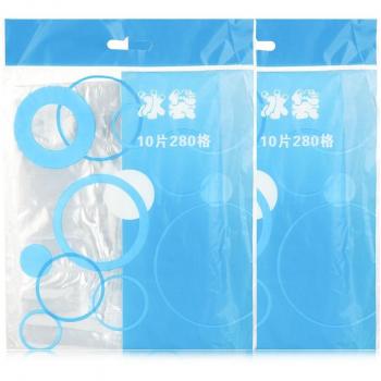Sacs jetables pour glaçons en PE transparent