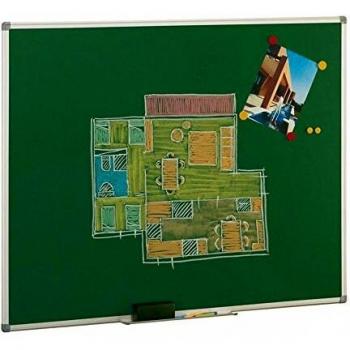 Pizarra magnética Faibo 122x100cm Verde Acero vitrificado