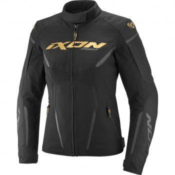 Giacca Ixon Striker 2 Donna Impermeabile Nero Gold XL