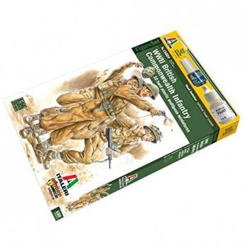 Commonwealth Infanterie Figuren Bausatz 1:56