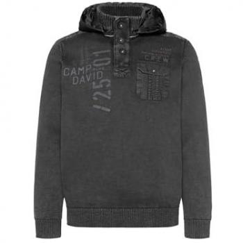 CAMP DAVID Pullover Nero