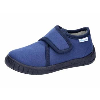 LICO Hausschuh Cookie Boy – Mädchen, blau, Synthetik, Gr. 35