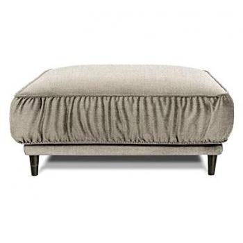 Pouf 113x95x48 cm beige