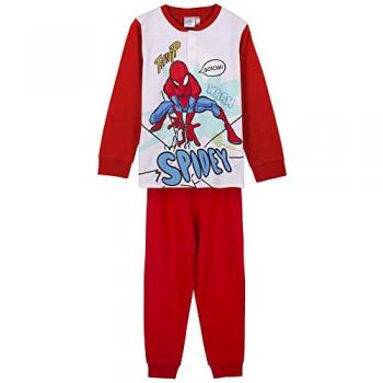 Pijama Spiderman para Niños Manga Larga