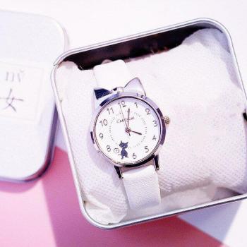 Reloj Montre Femme con Orejas de Gato