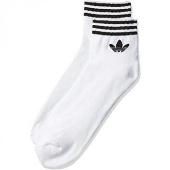Adidas Snow White Trefoil 3-Piece Ankle Socks